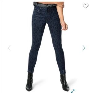 Joe’s Jeans Skinny Ankle Snake Skin The Charlie Size 28